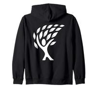 Happy Tree Earth Day Design Amoureux des Arbres Sweat à Capuche