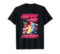 Happy Tree Friends Dripping Bomb Scene Cartoon T-Shirt