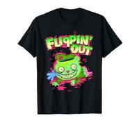 Happy Tree Friends Fliqpy Zombie Scene Cartoon T-Shirt