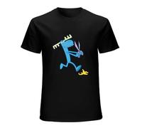 Happy Tree Friends Graphic Top Tee Men Short-Sleeve T-Shirt Black L