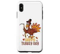 Happy Turkey Day pour Hommes, Femmes, Enfants, Famille, Thanksgiving Coque pour iPhone XS Max