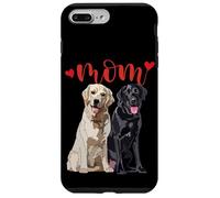 Happy Two Labradors The Lab Mother Labrador Mom Lab Mom Coque pour iPhone 7 Plus/8 Plus