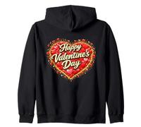 Happy Valentine's DayLove Hearts Romantic Sweat à Capuche
