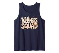 Happy Wellness Squad Fitness OT Nurse Camp PTA P.E Gym Tribe Débardeur