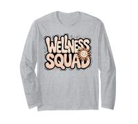 Happy Wellness Squad Fitness OT Nurse Camp PTA P.E Gym Tribe Manche Longue