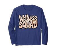 Happy Wellness Squad Fitness OT Nurse Camp PTA P.E Gym Tribe Manche Longue