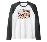 Happy Wellness Squad Fitness OT Nurse Camp PTA P.E Gym Tribe Manche Raglan
