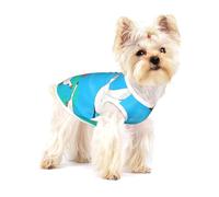 Happy White Goose Chemise en coton pour petit animal de compagnie - Respirante, douce, confortable et élégante pour un usage quotidien