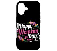 Happy Women's Day 8th Mars Coque pour iPhone 17