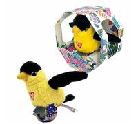Happy Yappers™ Peluche Bracelet Oiseau Interactif - Répète ce que tu dis Parle et Chante Cadeau Fille et Garçon 3-8 ans