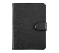 HAPPYA Puce Étui en Cuir pour Sony Ebook PRS-T3 / T2 / T1 / 650/600/505 6 Couverture de Protection Capa Capa Capa Capa Capa (Color : Black)