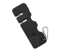 Happyaer Aiguiseur de couteaux multifonction en carbure de tungstène pour cuisine Aiguiseur de couteaux de poche 1 pièce