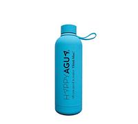 HappyAgua Bouteille d'eau en acier inoxydable à double chambre. 500 ml. Thermos réutilisable sans BPA. Antidérapant avec revêtement en caoutchouc. Isolation sous vide à double paroi pour boissons.