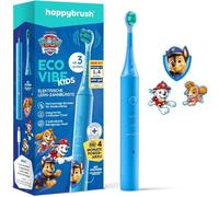 happybrush Brosse à dents électrique pour enfant - « La grotte des lions » - Vainqueur du test - Brosse à dents pour enfant au design Pat' Patrouille - Pack unique - Batterie puissante de 4 semaines