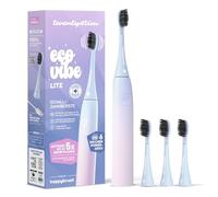 happybrush Eco Vibe Lite Brosse à dents électrique avec 3 brossettes Couleurs pastel