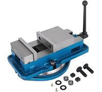 Happybuy Étau de Table 4 pouces, Étau de Précision 100 mm, Étau de pince de table, Étau de serrage, Outil Ensemble de Banc de Serrage pour le sciage/le limage/certains travaux de montage et de retrait