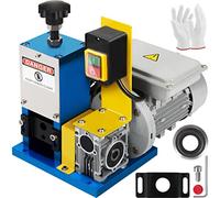 Happybuy Machine à Dénuder Electrique 1,5-25mm, Outil de Dénudage de Fil Automatique avec 1 Lame Supplémentaire, Facile à Utiliser pour Recycler les Fils Câbles de Cuivre