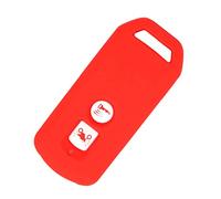 Happyit Cas de Couverture de e Voiture en Silicone pour Honda PCX 150 Hybride X-ADV SH125 Scoopy SH300 Forza 125 300 Scooter 2 Boutons (Rouge)