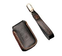 Happyit Coque de clé pour automobile cuir pour Volkswagen VW Passat B8 Arteon CC New Magotan B5 Jetta Skoda A7 Variant 3 Boutons (Noir)