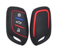 Happyit Coque de Protection de clé en Silicone pour MG4 MG5 MG6 MG3 MG7 MG ZS EV HS EHS ZX GT Roewe RX3 RX8 ERX5 RX5 I6 I5 3 Boutons
