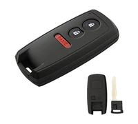 Happyit Coquille de Cas de Couverture de Clé de Voiture Boîtier de Remplacement de Télécommande pour Suzuki SX4 Grand Vitara Swift (3 Boutons)