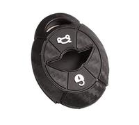 Happyit Couverture de Cas de Clé de Voiture Motif en Fiber de Carbone en Silicone Souple Compatibilité avec BMW Mini Cooper S R50 R53 2 Boutons Noir