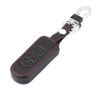 Happyit Cuir Clé de Voiture Coque pour Mazda 2 3 5 6 CX-5 CX-7 CX-9 CX-3 CX-4 CX-4 MX5 2015-2017 3 Boutons à Distance Sans Clé