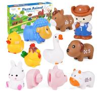 HappyKidsClub Jouet Enfant 1 2 3 Ans, Jeux Montessori 1 2 3 Ans Jouet D'éveil Jouets de Bain Bébé Cadeau Enfant 1 2 3 Ans Garçon Fille Jeux Bebe 6 9 12 18 Mois Parcours de Motricité Bébé Montessori