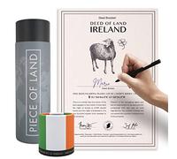 happylandgifts® Véritable parcelle de Terre - Irlande | Cadeau Original pour la Famille et Les Amis | Certificat de propriété foncière personnalisé pour Femmes et Hommes | Cadeaux Irlandais | Dublin