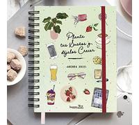 HappyMots Agenda 2023 - Rêves - Semainier sur 13 mois complets - Planning annuel 2022 2023 de décembre 2022 à décembre 2023 - Comprend un planificateur, un calendrier et des autocollants -