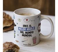HappyMots - Tasse Fête des Pères - Vous êtes le meilleur grand-père du Monde (TAZA Grand-Père)