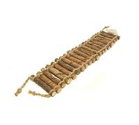 Happypet Nature Premier Pont en Bois pour Petits Animaux 100% Naturel Flexible et Flexible pour briser l'ennui Non Toxique sûr Durable pour Jouer en intérieur