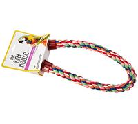 happypet The Bird House Perchoir en Corde de Coton Multicolore 76 cm