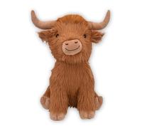 happypet Vache des Highlands Jumbo Jouet en Peluche pour Chien - Personnage en Peluche Super Doux, agréable pour Les Animaux de Compagnie, Compagnon Confortable