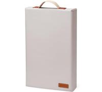 HappyPicnic Tapis à genoux de jardin imperméable - Tapis à genoux en mousse souple de 5,1 cm d'épaisseur pour jardiniers avec poignée et housse amovible, support de genou pour le bain, gris