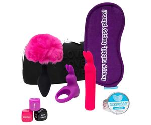 Happyrabbit Couples - coffret sextoy couple - 7 pièces - rechargeable