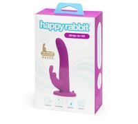 Happyrabbit - harnais avec gode ceinture vibrant oreilles lapin
