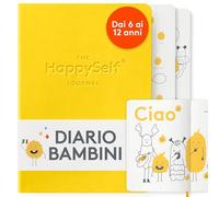 HappySelf - Le journal quotidien primé pour les 6-12 ans [édition en langue italienne] (jaune)
