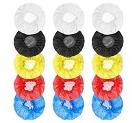 Happysnow Lot de 200 couvercles de microphone jetables - Protection contre le vent pour karaoké - Couleurs mélangées