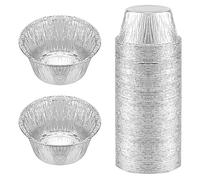 Happysnow Ramekin Lot de 150 gobelets jetables en aluminium