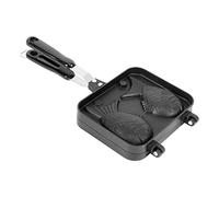 Happysnow Taiyaki Double Poisson Moulé Chaud Dessert Gaufre Gâteau Fabricant Pan Japonais Crêpes Double Pan Antiadhésif 2 récipients