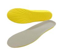 Happystep Semelles orthopédiques mémoire de forme, coupe large, EU 42-44 | Semelles en mousse mémoire PU avec soutien de la voûte, amorti du talon et absorption des chocs pour chaussures larges.