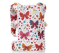 HappyVk - Porte-poupée pour enfants - Motif papillon - Bracelet réversible à paillettes - Convient aux poupées ou animaux en peluche jusqu'à 61 cm - Avant et arrière (comme sac à dos)