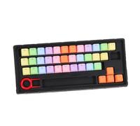Happyyami 1 Ensemble Capuchon De Touche Pbt Claviers Keycap du Clavier Mécanique Touches D'ordinateur Remplacer Les Touches Keycaps De Bricolage D'ordinateur à La Maison Orange