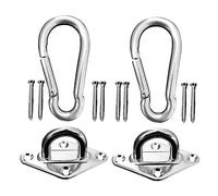 Happyyami 1 Ensemble Kit Accessoires Acier Inoxydable pour Crochets Suspendus Complet pour Chaise de Boucles Boucles Gourde Vis