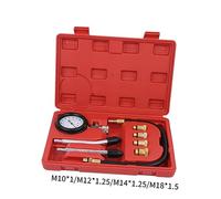 Happyyami 1 ensemble Manomètre de Pression de Cylindre Multi pour Voiture et Testeur de Compression avec Adaptateur et Boîtier de Rangement Outil de Diagnostic pour Moteurs à Essence