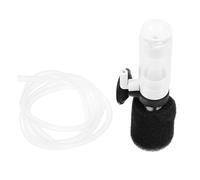 Happyyami 1 Jeu Aquarium Adaptateur Universel Filtre avec Ventouse Poubelles Ménagères Jouets pour Chinchillas Adaptateur De Réservoir Petit Moule à Tasse Poubelles Rondes Petit Filtre Abdos