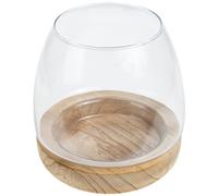 Happyyami 1 Jeu Aquarium en Verre Transparent Produit Aquariums de Poissons de Bureau mangeoire Bande de Table pour Poissons Rouges à Rouges Multifonction Un Verre