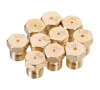 Happyyami 1 Jeu Buse De Cuisinière À Gaz Vannes De Cuisinière À Gaz Domestique Pièce De Poêle Domestique Buse De Diffusion De Gaz Pièces De Gaz Domestique Jet De Gaz Laiton Golden 10 Pièces