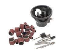 Happyyami 1 Jeu Cercle de Polissage des Ongles Garniture Peignes Capuchons d'ongles de Chien Ciseaux Stylo Coupe-Ongles pour Chiot polisseur d'ongles pour Chien La Fraise est en Acier Rapide
